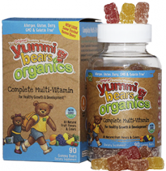 Фото - Органические Витамины для детей «Мишки Ямми» Мультивитамины 90 шт.